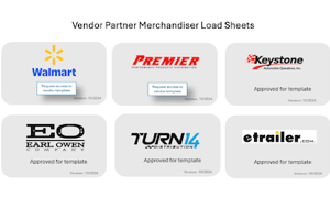 SEMA Data Merchandiser Load Sheets SEMA Data Merchandiser Load Sheets